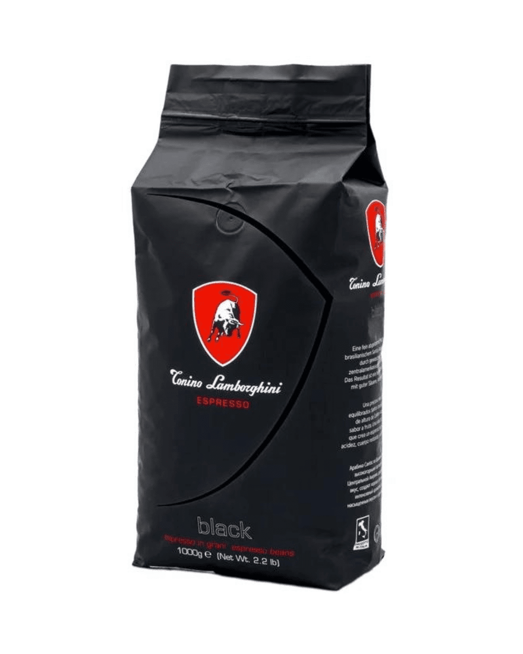 Brown and White Minimalist Packaging Coffee Mockup Instagram Post (28) قهوه برند لامبورگینی مشکی 1 کیلویی Black Lamborghini - تصویر 1