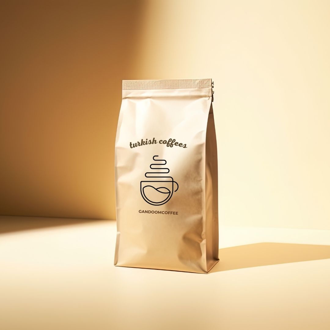 Yellow 3D Coffee Product Feature Instagram Post (18) پودر قهوه ترک گندم - تصویر 1